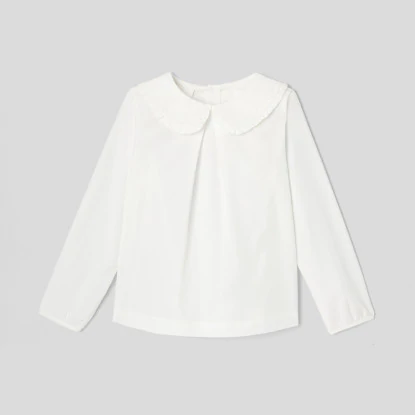 Girl poplin blouse