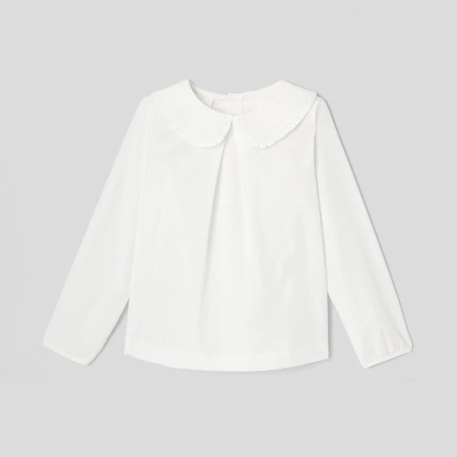 Girl poplin blouse