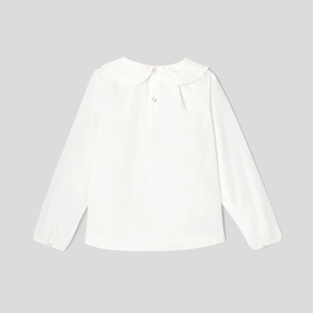 Girl poplin blouse