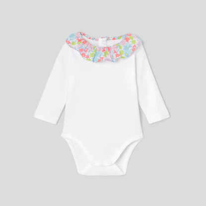 Baby girl long sleeve bodysuit