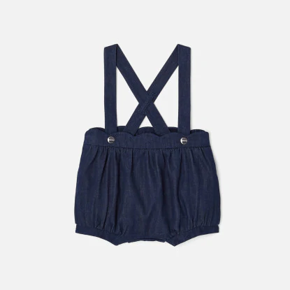 Baby girl denim bloomers