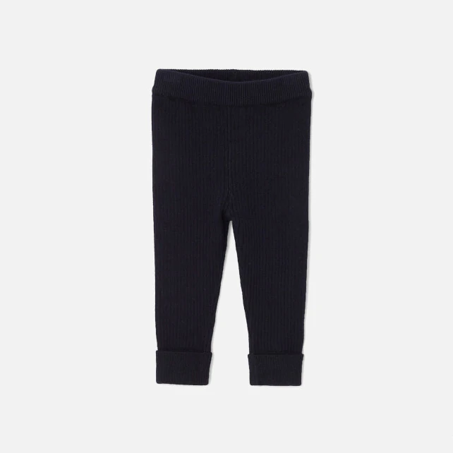 Baby boy knit leggings