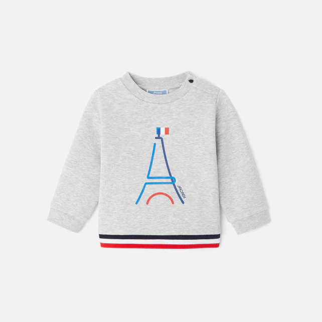 Baby boy fleece sweatshirt