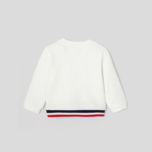 Baby boy fleece sweatshirt