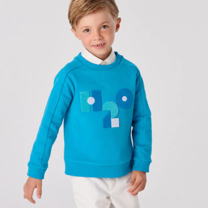 Boy fleece sweatshirt