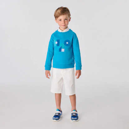 Boy fleece sweatshirt