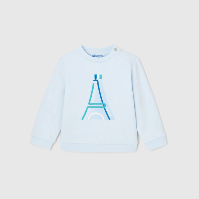 Baby boy fleece sweatshirt