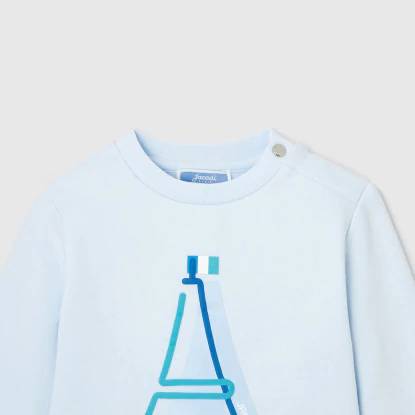 Baby boy fleece sweatshirt