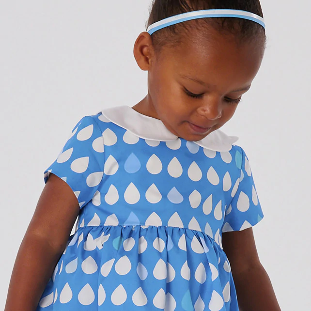 Baby girl short sleeve dress