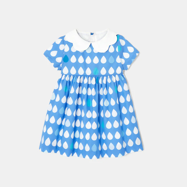 Baby girl short sleeve dress