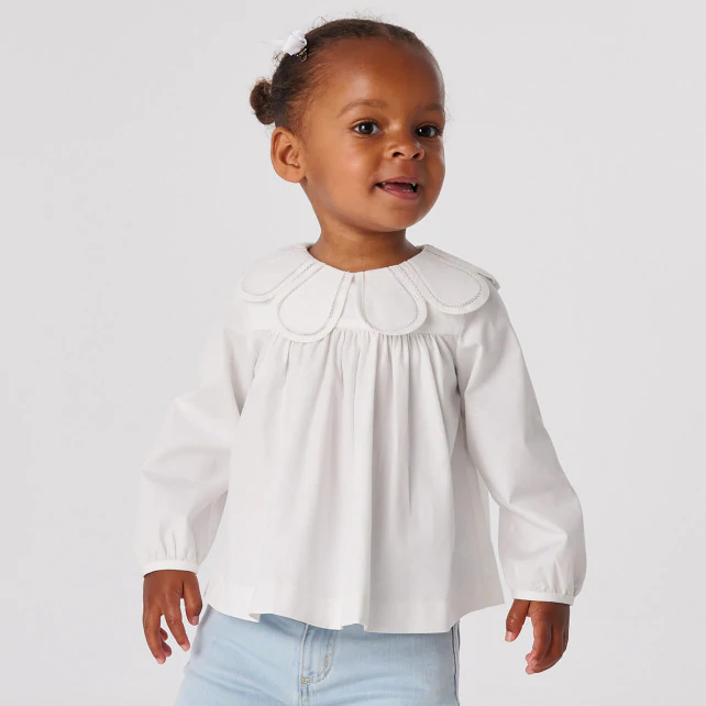 Baby girl long sleeve blouse