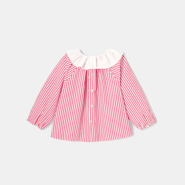 Baby girl striped blouse