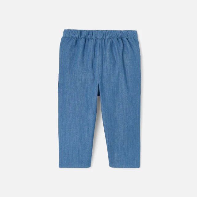 Baby boy chambray trousers