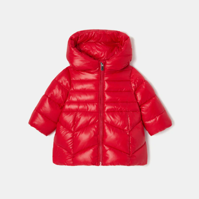 Baby girl down jacket