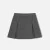 Girl box pleat skirt