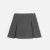 Girl box pleat skirt