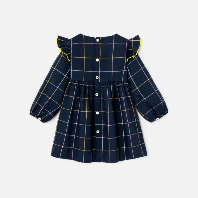 Baby girl checkered dress