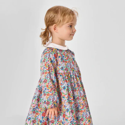 Baby girl Liberty fabric dress