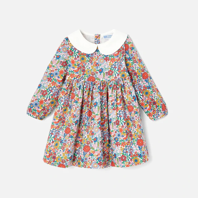 Baby girl Liberty fabric dress