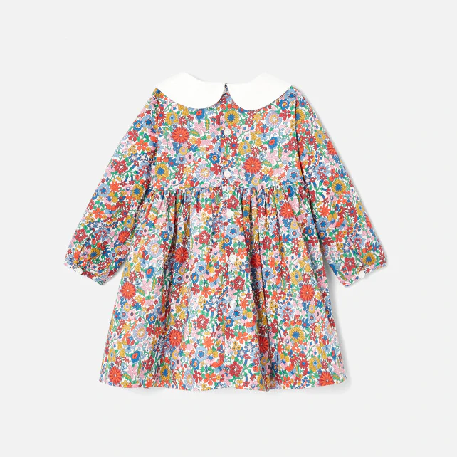 Baby girl Liberty fabric dress