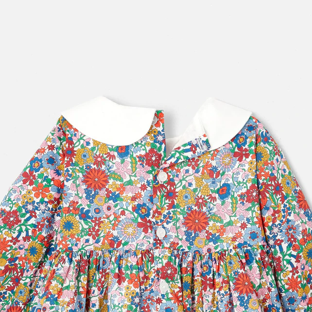 Baby girl Liberty fabric dress