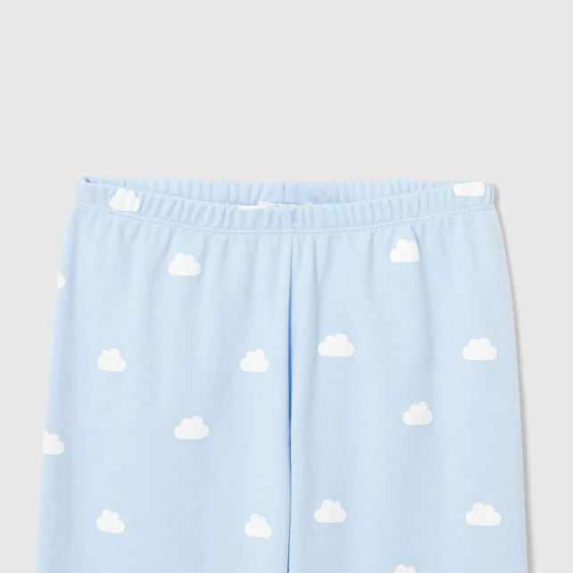 Girl cloud pattern pyjamas