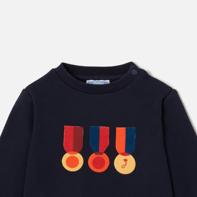 Baby boy fleece sweatshirt