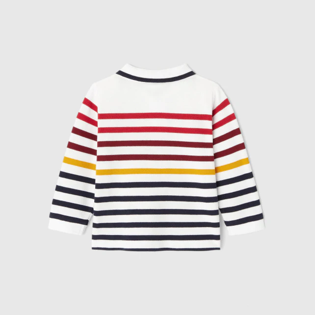 Baby boy long sleeve polo shirt