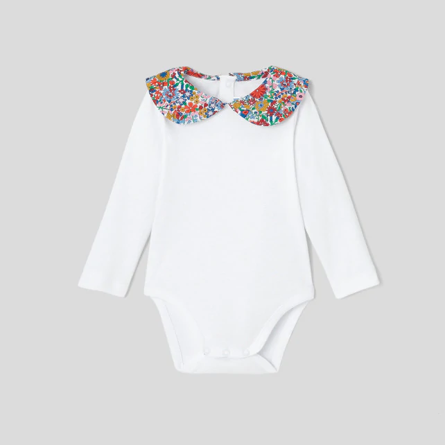 Baby girl long sleeve bodysuit