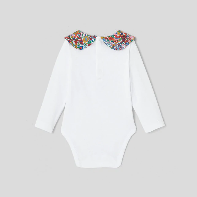 Baby girl long sleeve bodysuit