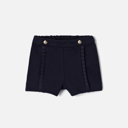 Baby girl Milano knit shorts