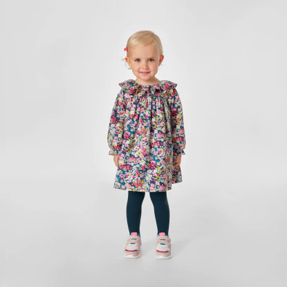 Baby girl Liberty fabric dress