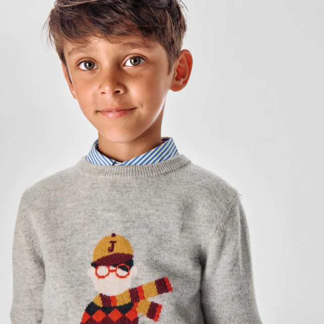 Boy cashmere jumper