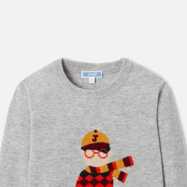 Boy cashmere jumper