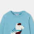 Baby boy intarsia dog jumper