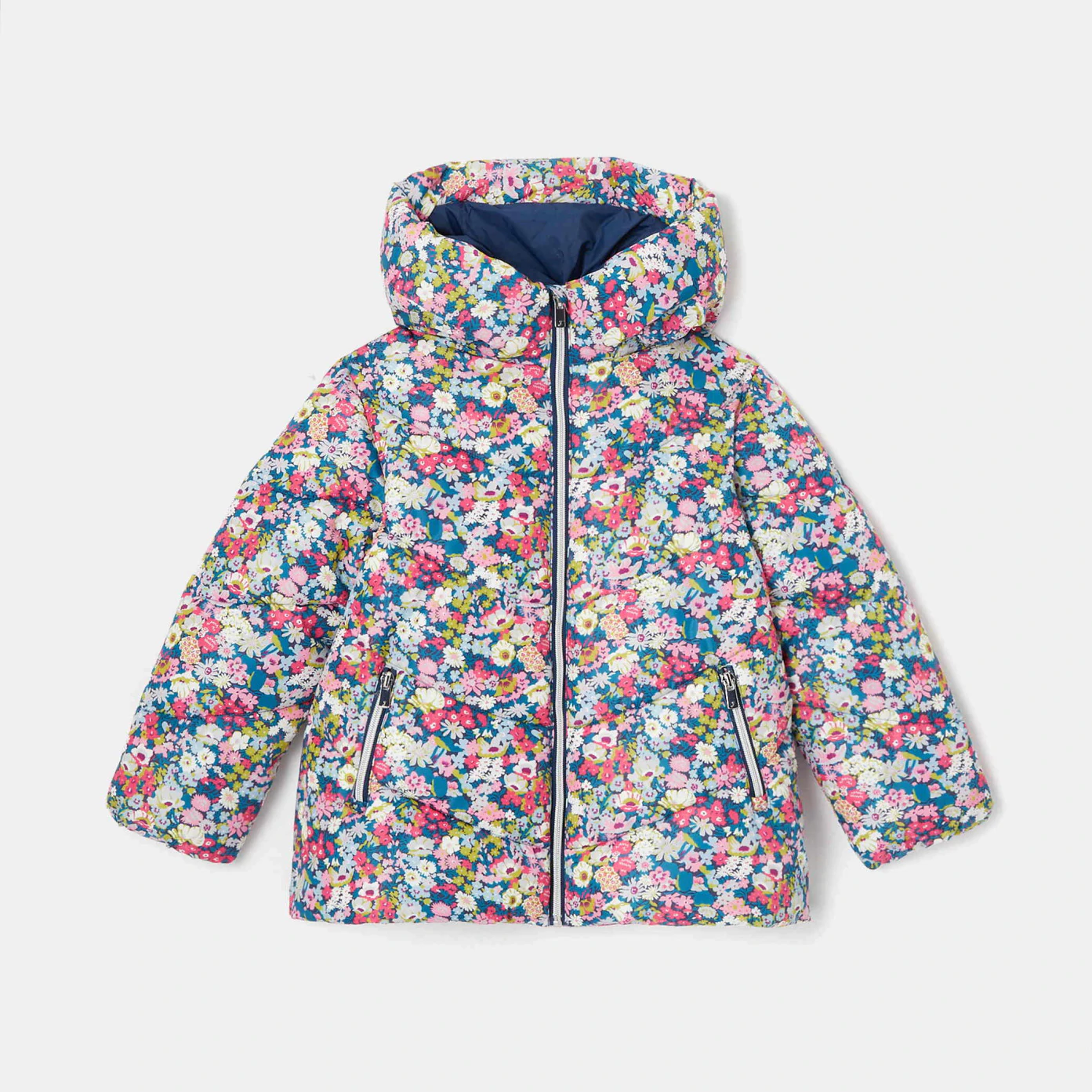 Girl Liberty print down jacket