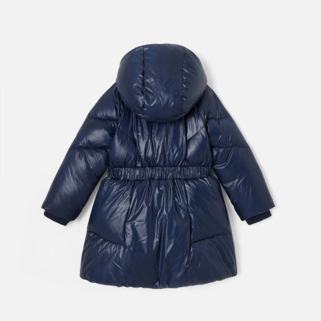 Girl mid-length down jacket