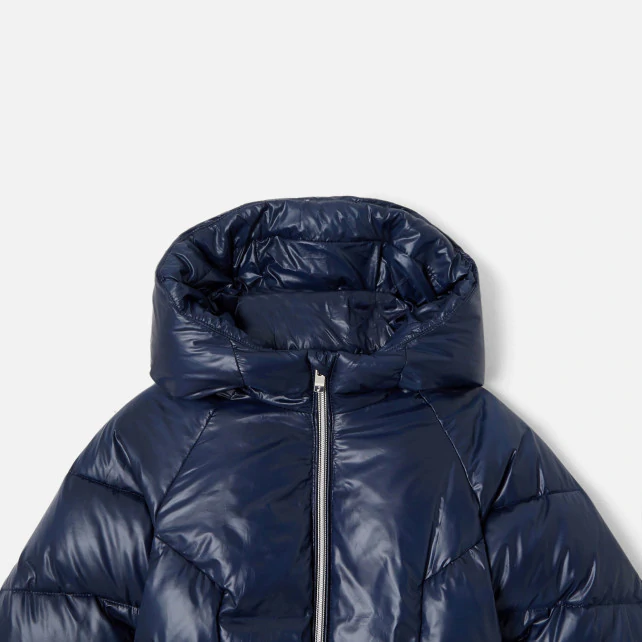 Girl mid-length down jacket