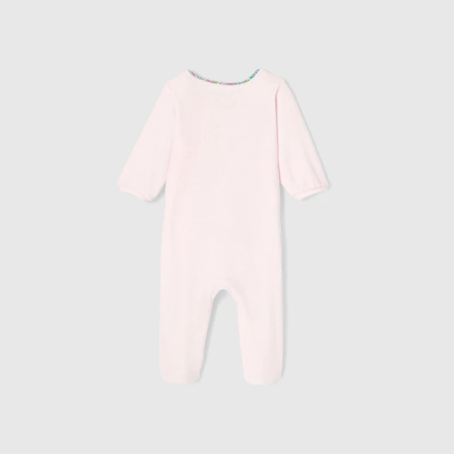 Baby girl velour pyjamas