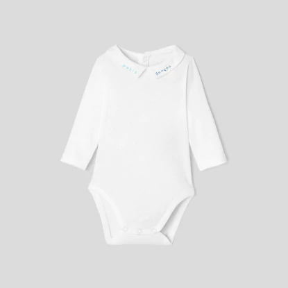 Baby boy long sleeve bodysuit