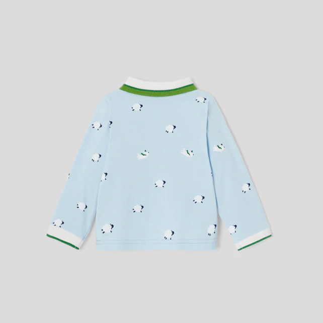 Baby boy long sleeve polo shirt