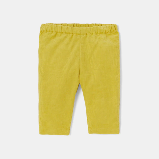 Baby boy velour trousers