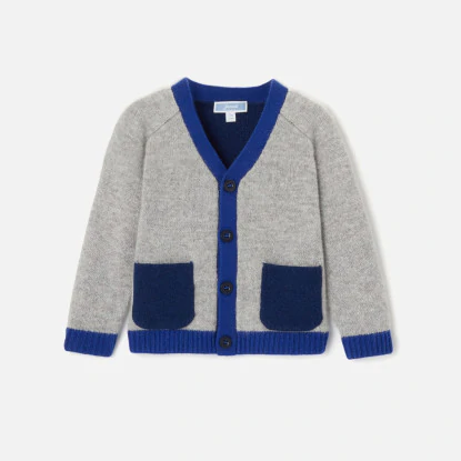 Baby boy cashmere cardigan