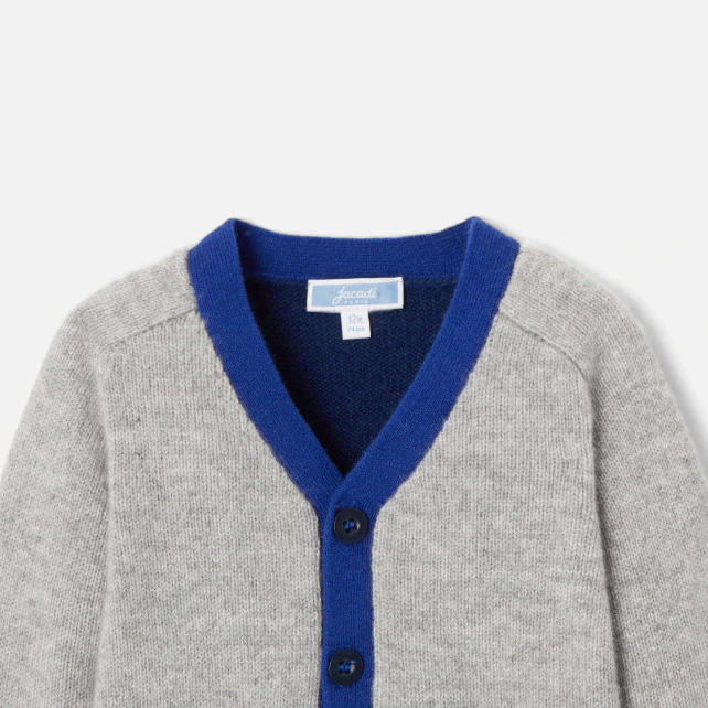 Baby boy cashmere cardigan