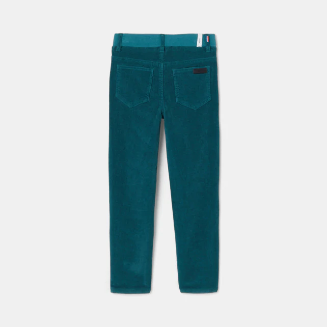 Boy lined velour trousers