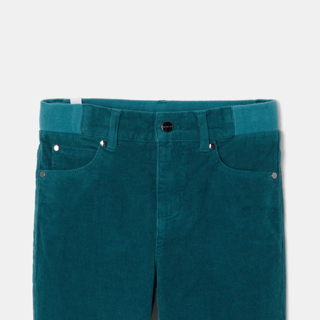 Boy lined velour trousers