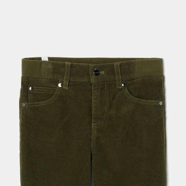 Boy lined velour trousers