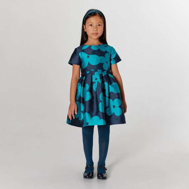 Girl jacquard dress