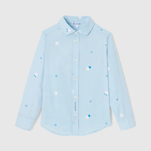 Boy twill shirt