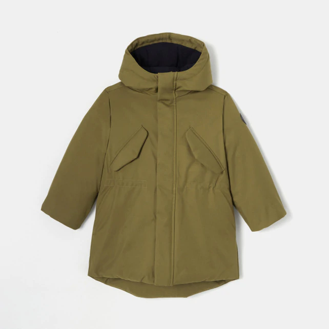 Boy water-repellent parka